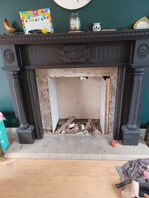 Fireplace Renovation and 5KW Multifuel Install in Baglan, Port Talbot