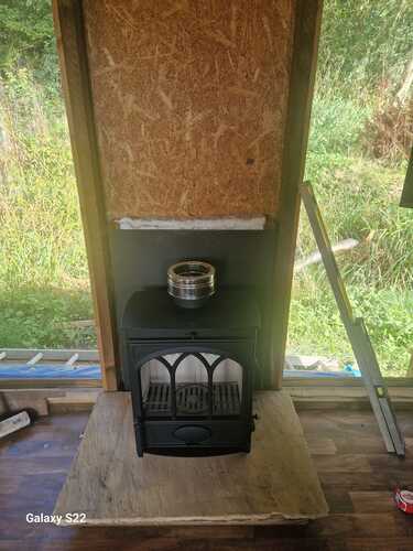 Outhouse 5KW Multifuel Stove Installation inNeath Abbey, Neath Port Talbot