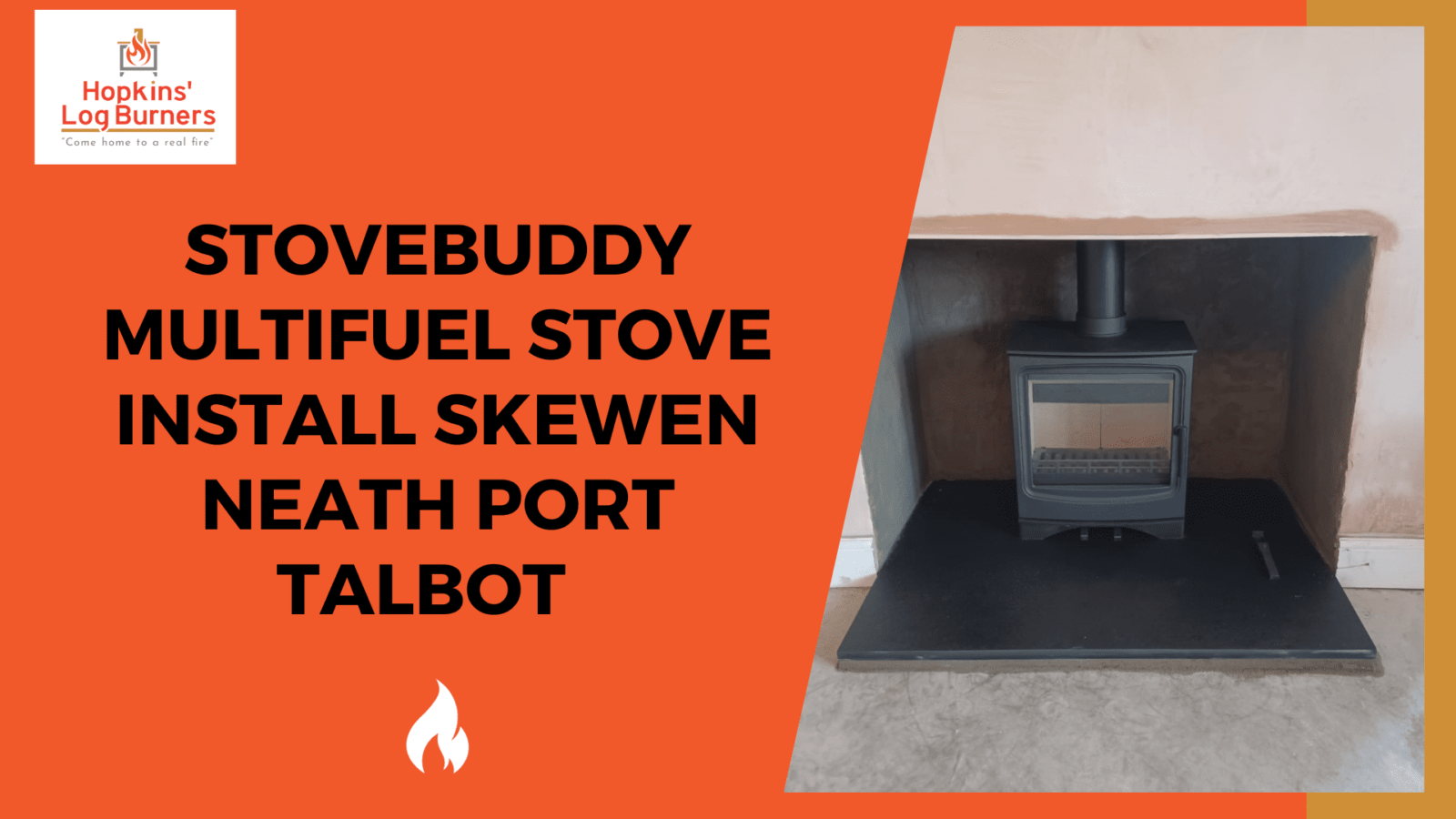 Stovebuddy Multifuel Stove Install Skewen Neath Port Talbot Hopkins