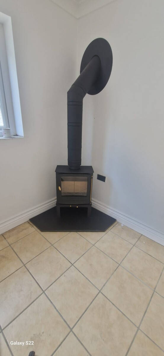 Completed 5KW Multifuel Stove & Twin Wall Installation, Ystalyfera, Swansea Valley