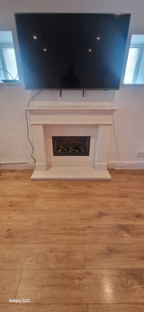 Before-removal-of-existing-gas-fire-and-marble-surround-for-Multifuel-Stove-and-Oak-Mantel-Installation-Pontardawe-SwanseaValley-Hopkins-Log-Burners