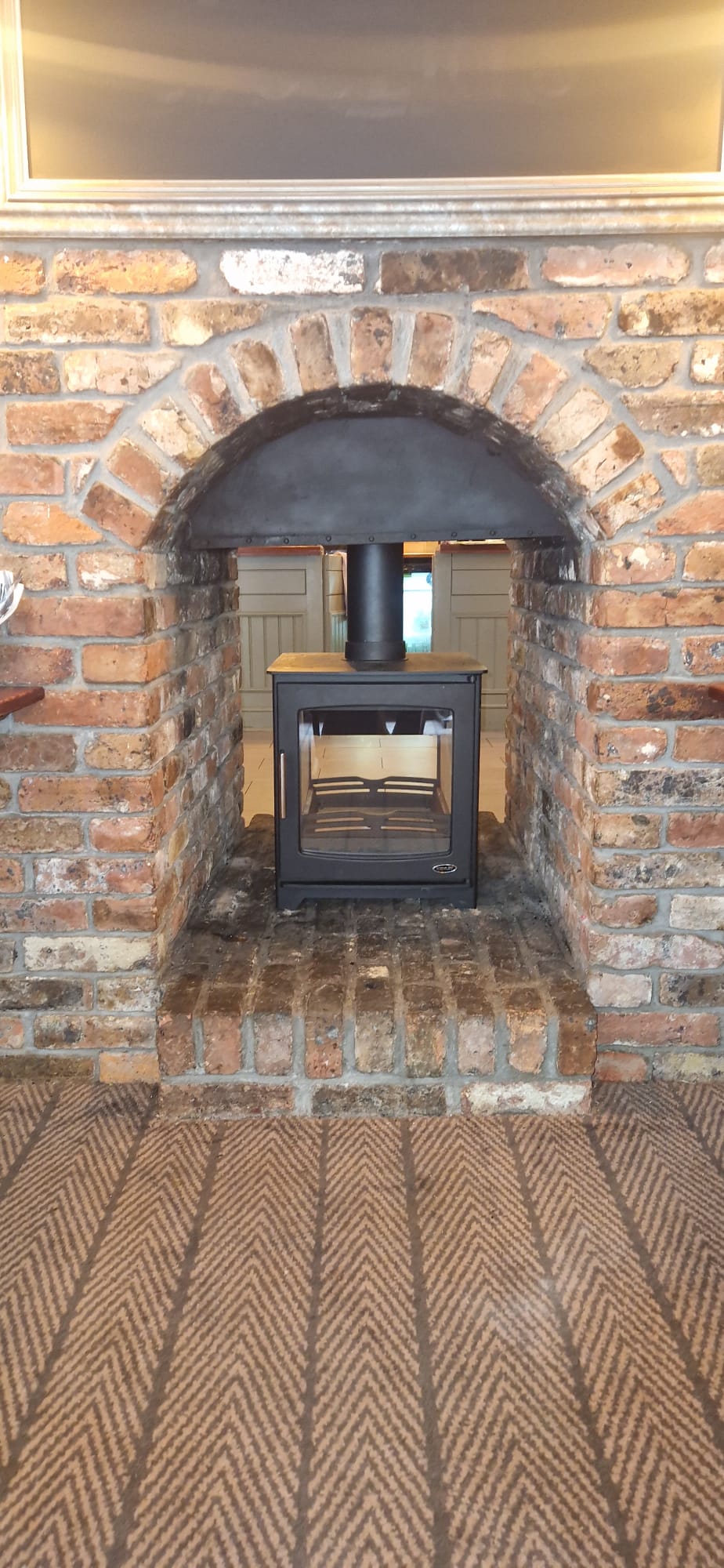 6.5KW Henley Multifual Stove Installation, Gower, Swansea Hopkins Log Burners